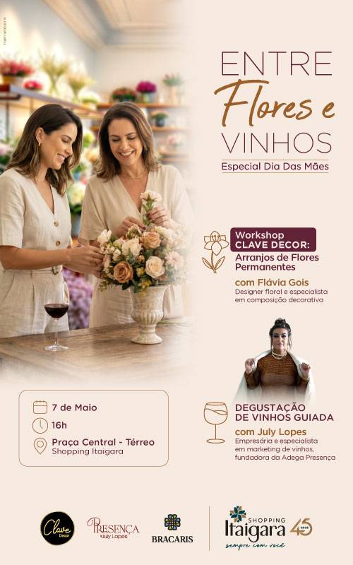 Flores e Vinhos